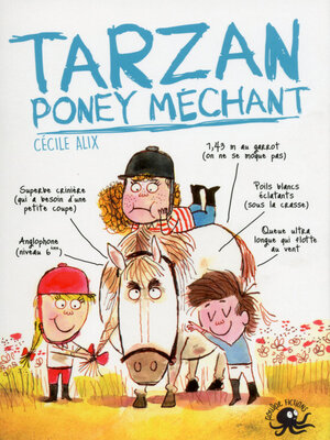 cover image of Tarzan, poney méchant--Lecture roman jeunesse humour cheval--Dès 8 ans